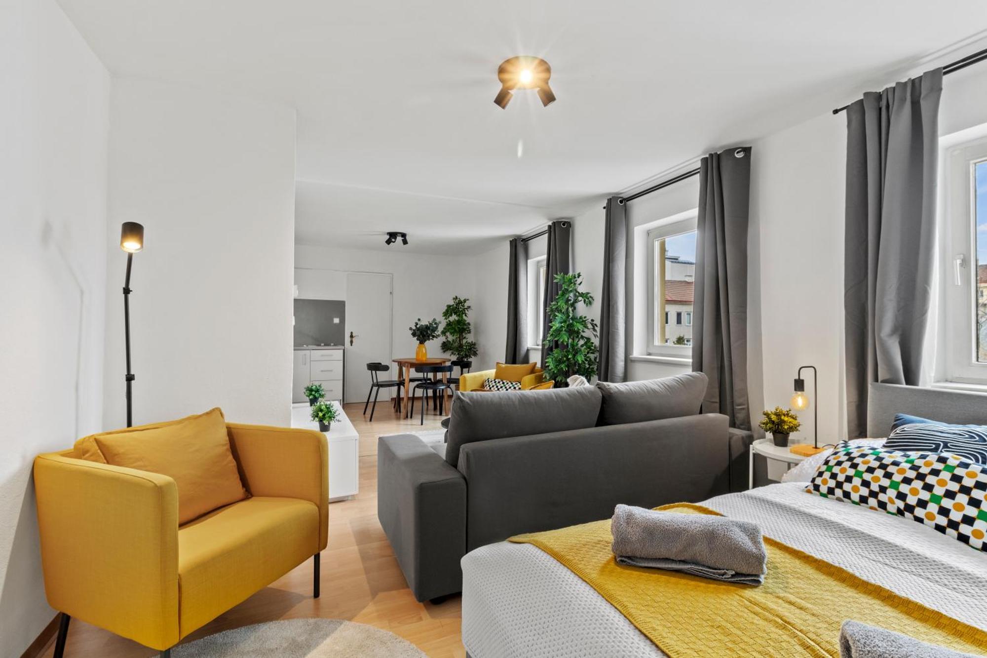 Apartamento Perfect Location, 2 Min To Main Station Viena Exterior foto